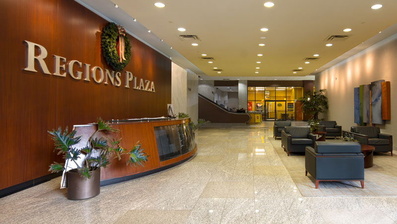 Regions Plaza - lobby